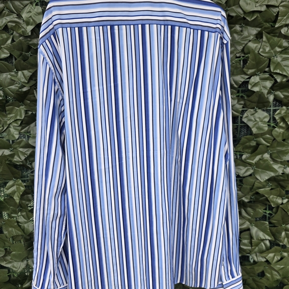 Poggianti 1958 Long Sleeve Button Up Striped Shirt - Picture 2 of 8